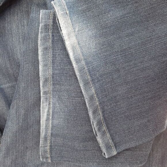 FIDELITY DENIM Japan Rose Y2K Low-Rise Bootcut Viper Rinse Jeans Sz 27 - Picture 12 of 12